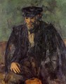 Portrait Of The Gardener Vallier - Paul Cezanne