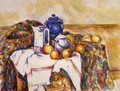 Still Life With Blue Pot - Paul Cezanne