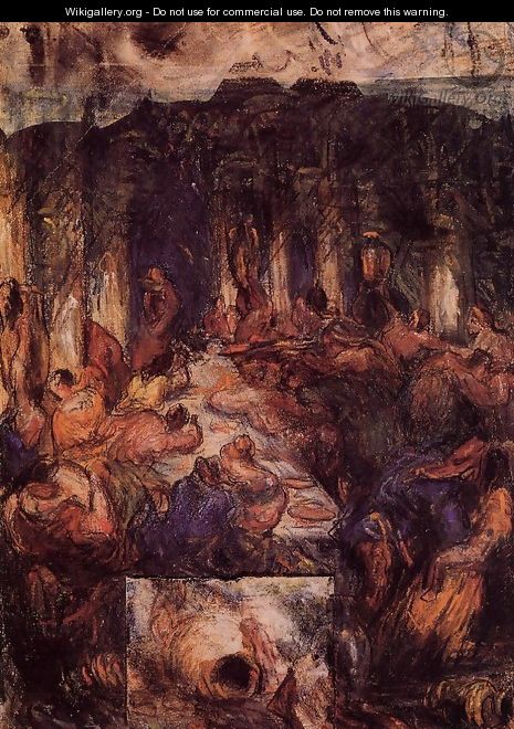 The Feast - Paul Cezanne