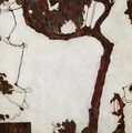 Autumn Tree With Fuchsias - Egon Schiele