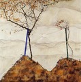 Autumn Sun I - Egon Schiele