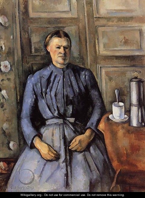 Woman With A Coffeepot - Paul Cezanne