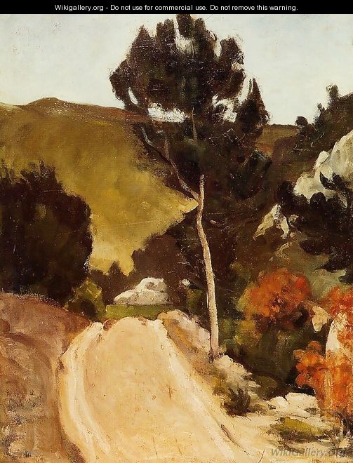 Winding Road In Provence - Paul Cezanne