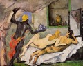 Afternoon In Naples With A Black Servant - Paul Cezanne