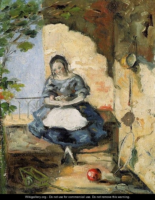 Girl - Paul Cezanne