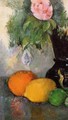 Flowers And Fruit - Paul Cezanne