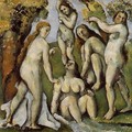 Five Bathers2 - Paul Cezanne