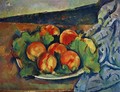 Dish Of Peaches - Paul Cezanne