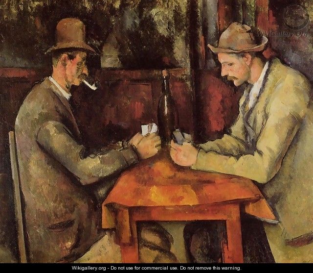 Cardplayers - Paul Cezanne