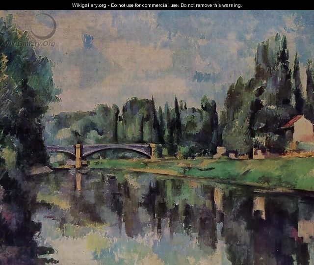 Bridge Over The Marne - Paul Cezanne
