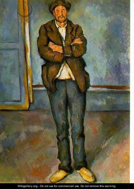 Man In A Room - Paul Cezanne