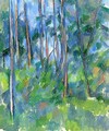 In The Woods3 - Paul Cezanne