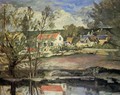 In The Valley Of The Oise - Paul Cezanne