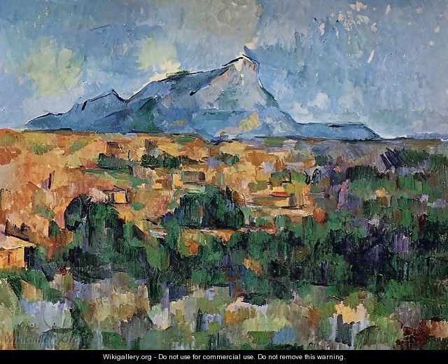 Mont Sainte Victoire5 - Paul Cezanne