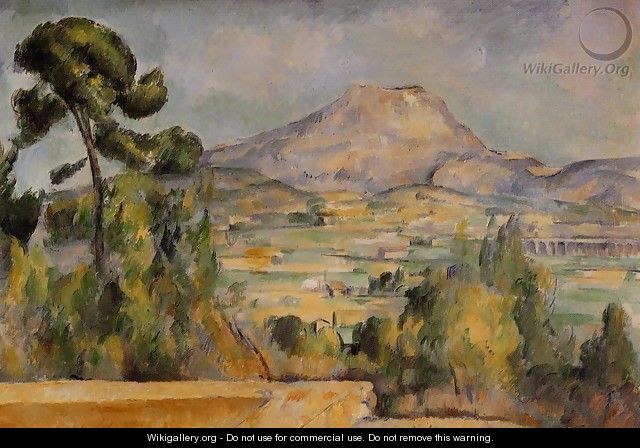 Mont Sainte Victoire3 - Paul Cezanne