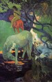 The White Horse - Paul Gauguin