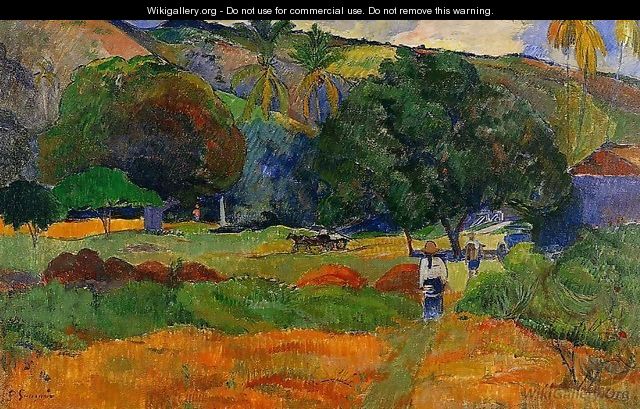 The Little Valley - Paul Gauguin