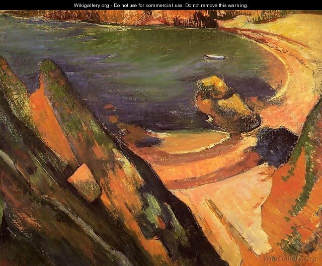 The Creek Le Pouldu - Paul Gauguin