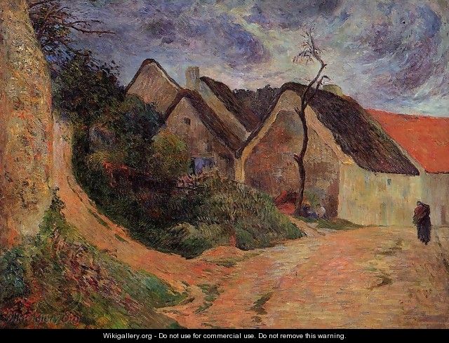 Village Street Osny - Paul Gauguin