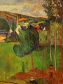 View Of Pont Aven From Lezaven - Paul Gauguin