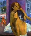 Two Women Aka Flowered Hair - Paul Gauguin