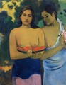 Two Tahitian Women - Paul Gauguin