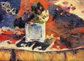 Flowers And Carpet Aka Pansies - Paul Gauguin