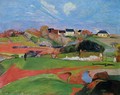 Fields At Le Pouldu - Paul Gauguin