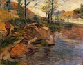 Cove Opposite Pont Aven Harbor - Paul Gauguin