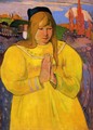 Breton Woman In Prayer - Paul Gauguin