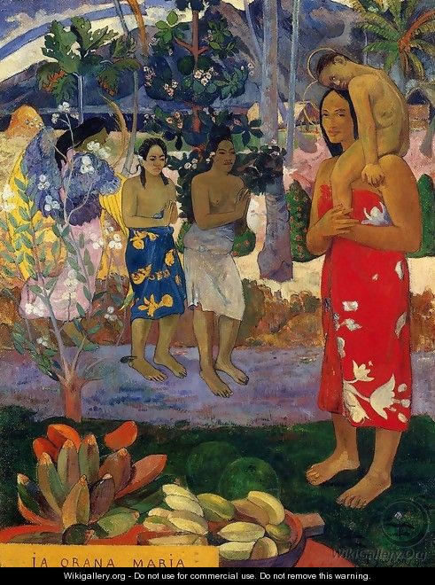 Ia Orana Maria Aka Hail Mary - Paul Gauguin
