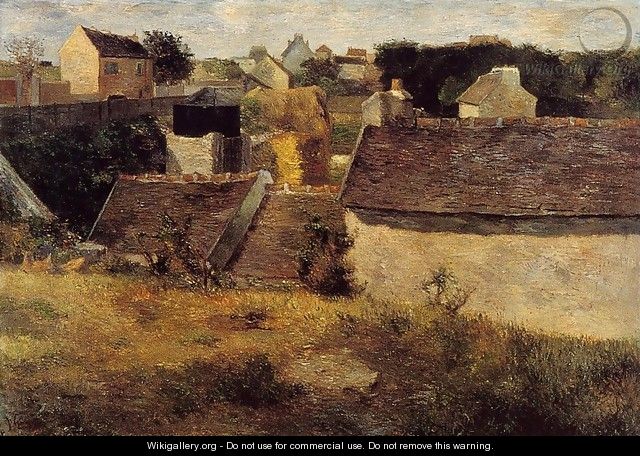 Houses Vaugirard - Paul Gauguin