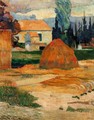Haystack Near Arles - Paul Gauguin