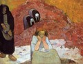Grape Harvest In Arles Aka Human Misery - Paul Gauguin