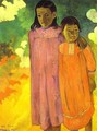 Piti Teina Aka Two Sisters - Paul Gauguin