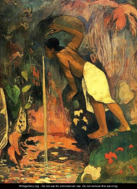 Pape Moe Aka Mysterious Water - Paul Gauguin
