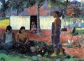 No Te Aha Oe Riri Aka Why Are You Angry - Paul Gauguin