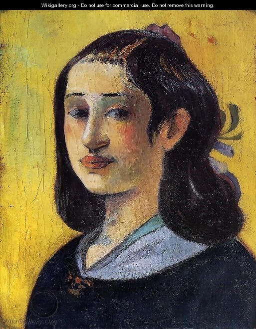 Portrait Of Aline Gauguin - Paul Gauguin