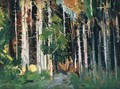 Through The Trees - George Wesley Bellows