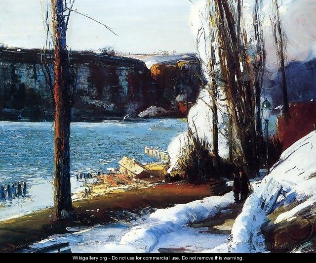 The Palisades - George Wesley Bellows