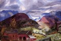 Snow Capped Mountains - George Wesley Bellows