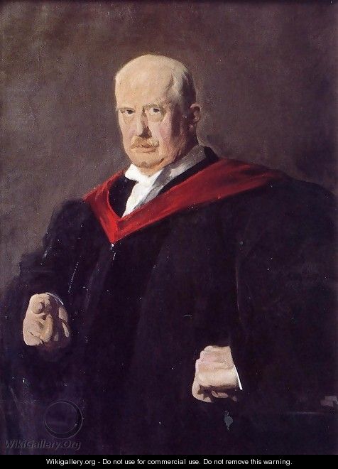 Portrait Of Dr Walter Quincy Scott - George Wesley Bellows