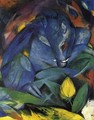 Wild Pigs (boar And Sow) - Franz Marc