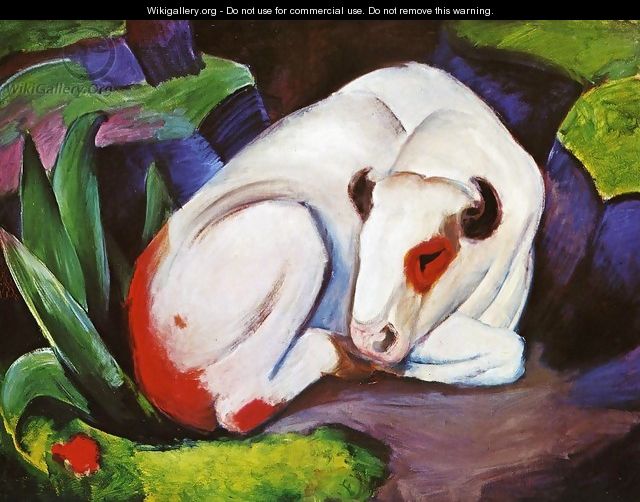 The Steer Aka The Bull - Franz Marc