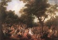 Fete in a Wood 1720-25 - Nicolas Lancret