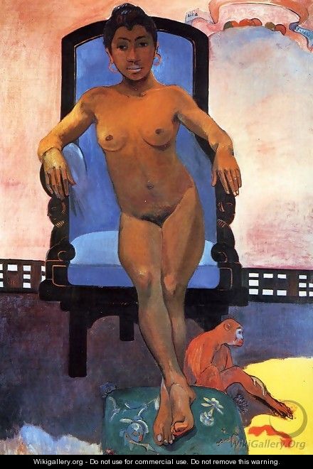 Aita Parari Te Tamari Vahine Judith Aka Portrait Of Annah The Javanese - Paul Gauguin