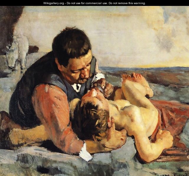 The Good Samaritan - Ferdinand Hodler