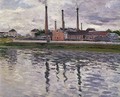 Factories At Argenteuil - Gustave Caillebotte