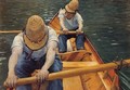 The Oarsmen - Gustave Caillebotte