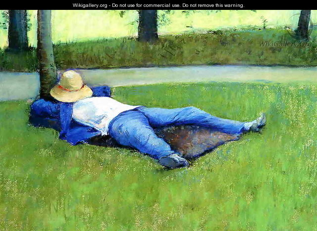 The Nap - Gustave Caillebotte